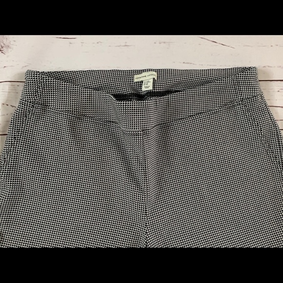 Adrienne Vittadini Black Print Pants - Picture 2 of 11
